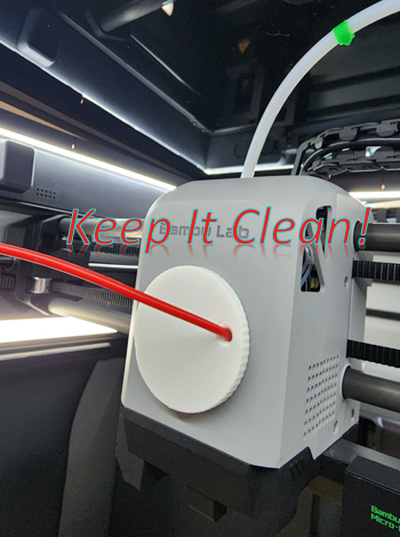 limpar limpo it impressão cabeça ventilador by gritando designs clique segue 3d impressora partes limpador poeira 3d print model - Mito3D