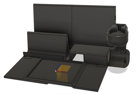 chargeur gare by hase ouest loisir diy électronique tablette montre intelligente livre inductif 3d print model - Mito3D