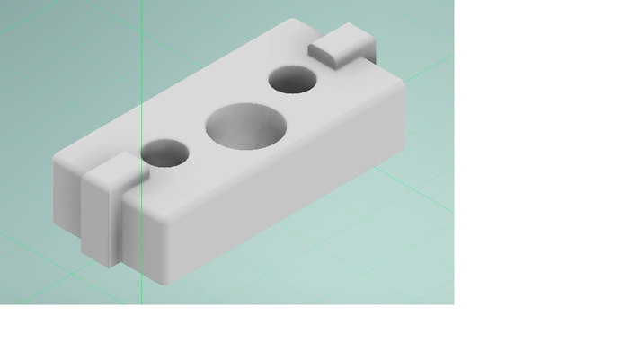 soporte varilla guia by vidacu 3d impresora prueba modelos 3d print model - Mito3D