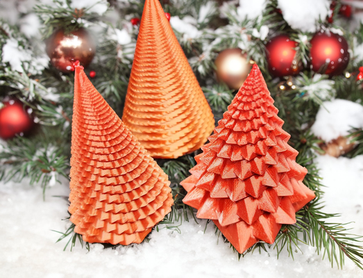 natal árvore remixado by leo w8 casa festividades feriado festivo decoração firmemente presente decorar pacote agrupar conjunto 3d print model - Mito3D