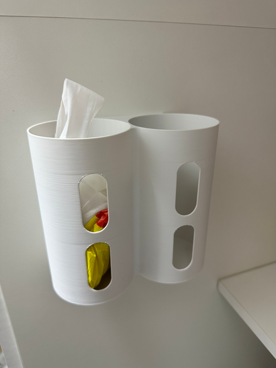 bag dispenser by akristofic household house models holder poop 3d print model - Mito3D