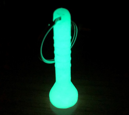 keychain flashlight by linkdesigns household house models keyring glowinthedark 3d print model - Mito3D