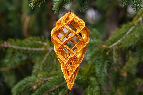weihnachten träne ornamente by rhrt94 haushalt dekor weihnachtsstern dekorationen ornament sammlung 3d print model - Mito3D