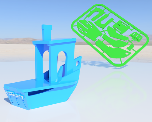 benchy kit karte by linkdesigns kunst modelle kitcard 3d print model - Mito3D