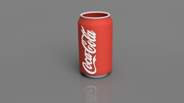 coca cola pencil holder by hg design household office cocacola hold 3d print model - Mito3D