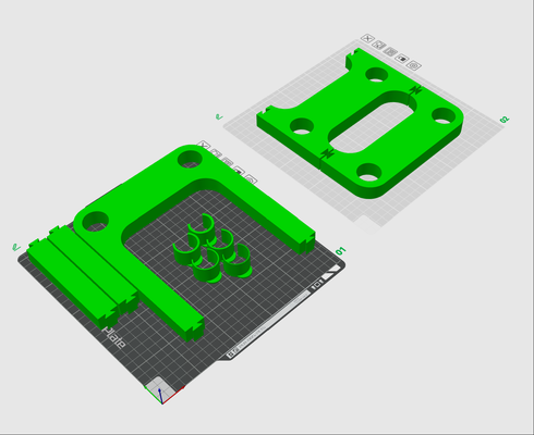 filament modular storage system mss by nfdesign 3d printer accessories rack shelf halter mount 3d print model - Mito3D
