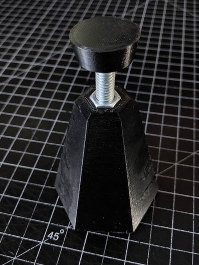 schraube jack 3 8 16 bolzen by titel unbekannt hobby diy cnc maschine handwerkzeuge werkzeuge 3d print model - Mito3D