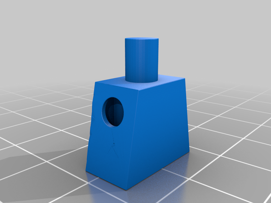 phat minifigura tronco by wachael brinquedos jogos 3d print model - Mito3D