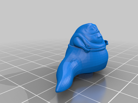 holograma jabba hutt by wachael brinquedos jogos 3d print model - Mito3D