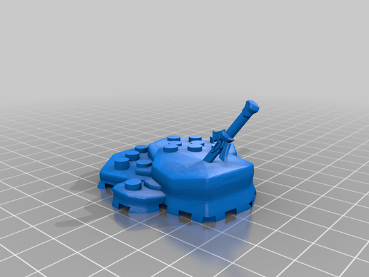 spada in mattone by wachael giocattoli giochi costruzione lego legobrick legobricks legorock legorocks legostone legostones legospada roccia rocce calcolo pietre spade 3d print model - Mito3D