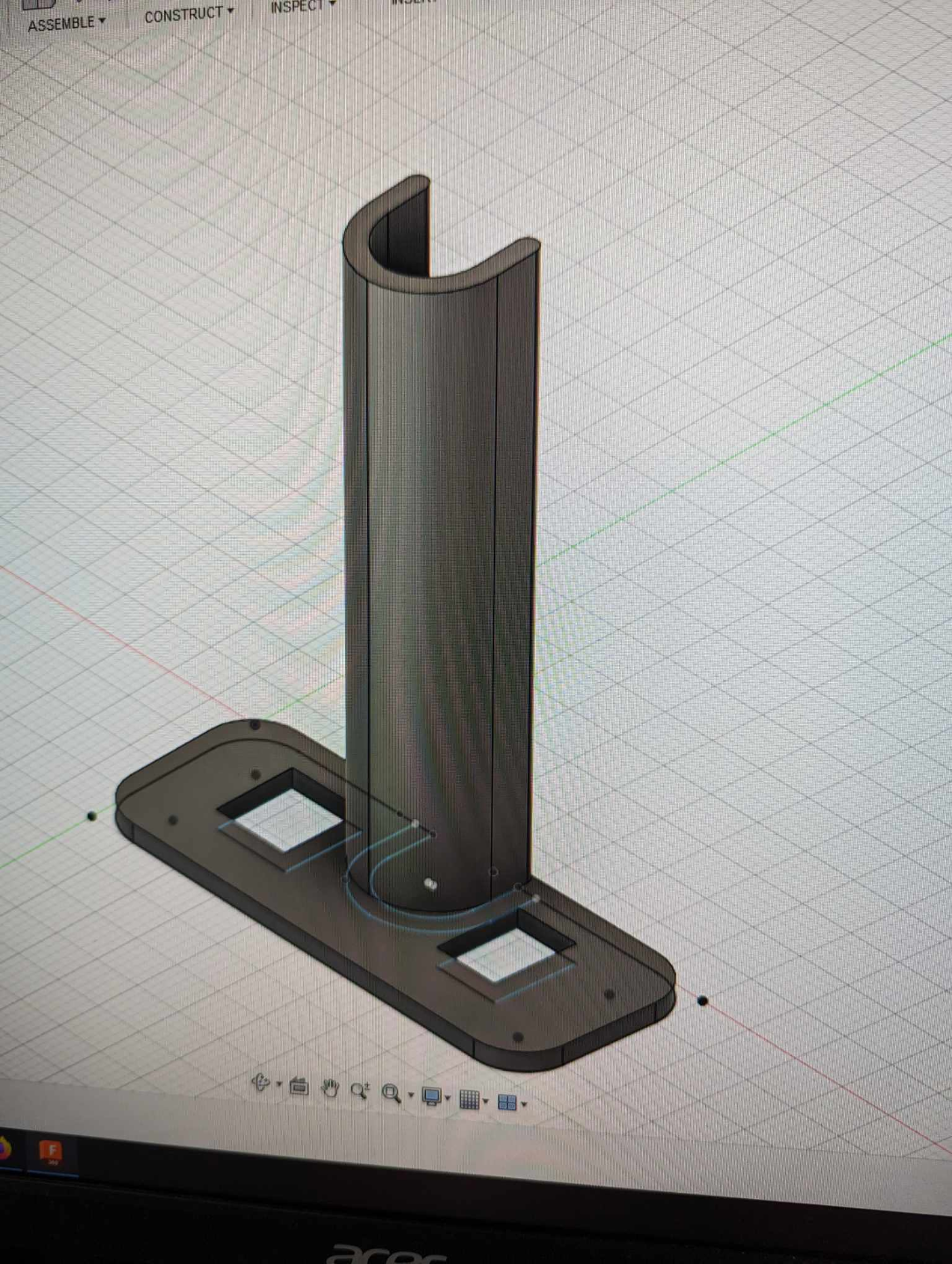 ortur 20w lu3 20a cavo staffa by joeyquelloragazzo passatempo fai elettronica laser incisore taglierina lm3 gestione modulo 3D print model - Mito3D