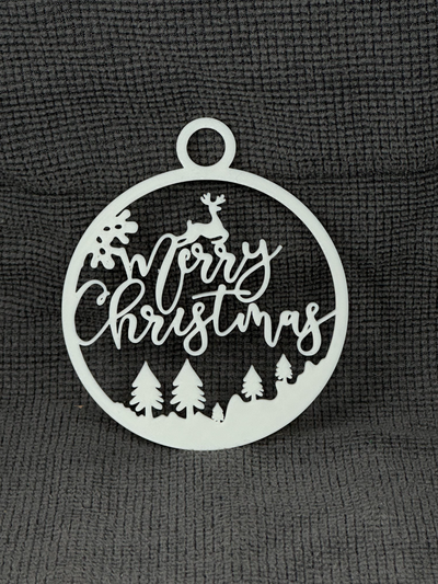 alegre navidad árbol ornamento by hlrcreaciones casa decoración ciervo reno 3d print model - Mito3D