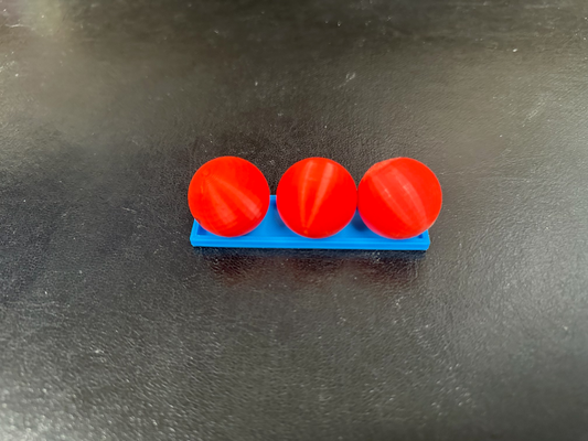 3 bolas suporte inquietação brinquedo mão força treinador by aconteceu brinquedos jogos 3d print model - Mito3D