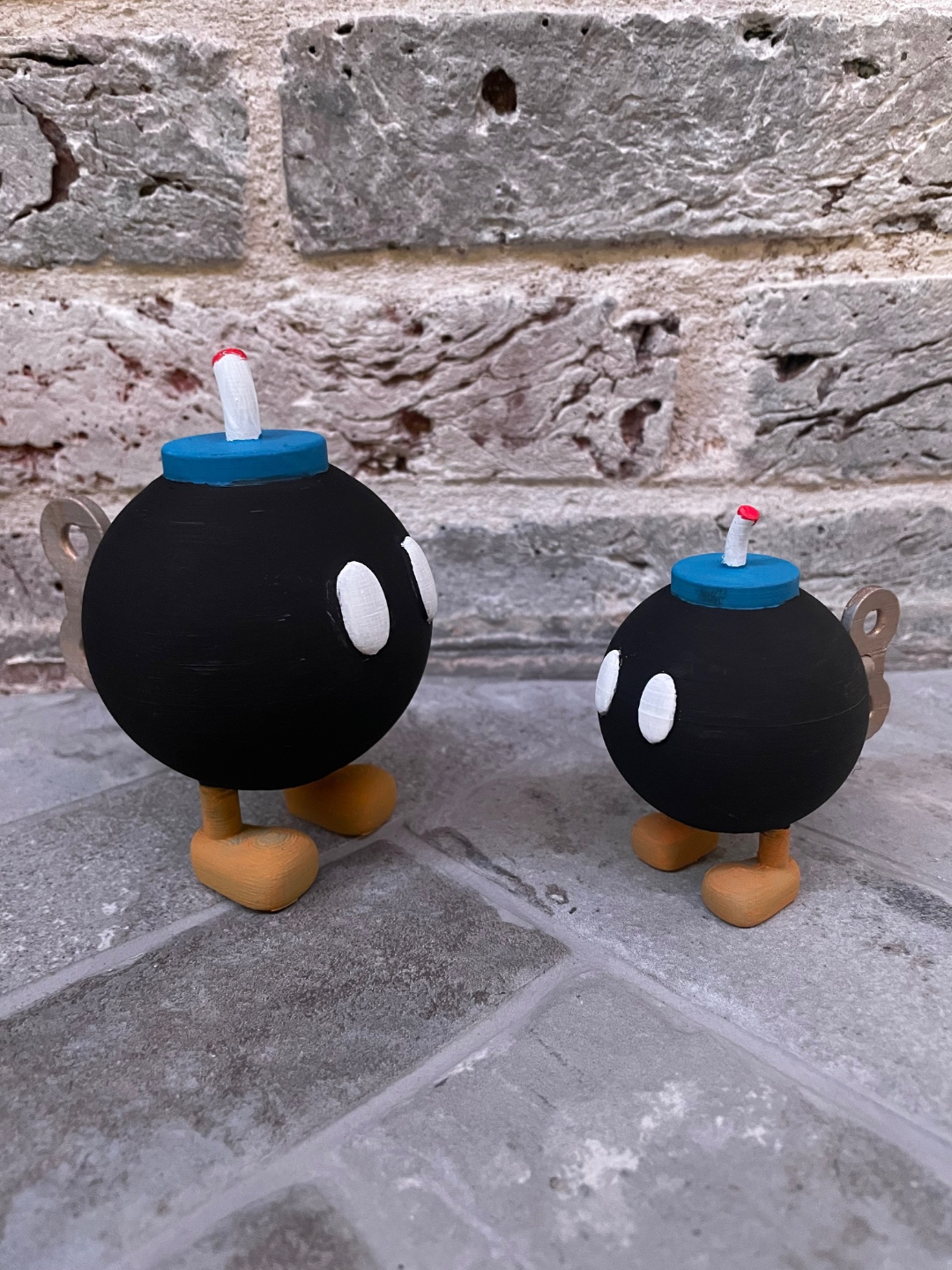 bob-omb mario by stag 3d miniatures bomb bobomb bros brothers bob 3D print model - Mito3D