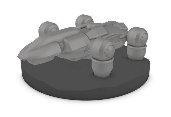 uscss prométhée vaisseau spatial by empreintes olympiques miniatures extraterrestre film ridley scott scalemodel espace 3d print model - Mito3D