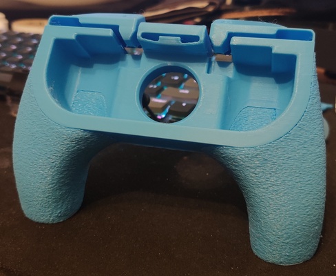 joycon controller trigger buttons fuzzy skin modifier remixed by aaksta tools gadgets 3d print model - Mito3D
