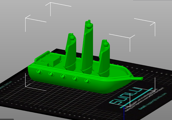 clipper schiff by baumeisterzeichen spielzeuge spiele ozean meer pirat 3d print model - Mito3D