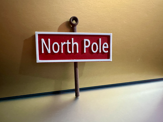 nord pôle noël arbre décoration no ams nécessaire by roi steve ménage décor balle décorations 3d print model - Mito3D