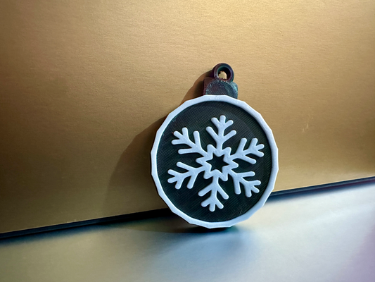 copo nieve decoración ams necesario by rey steve casa navidad pelota 2023 pelotas árbol 3d print model - Mito3D