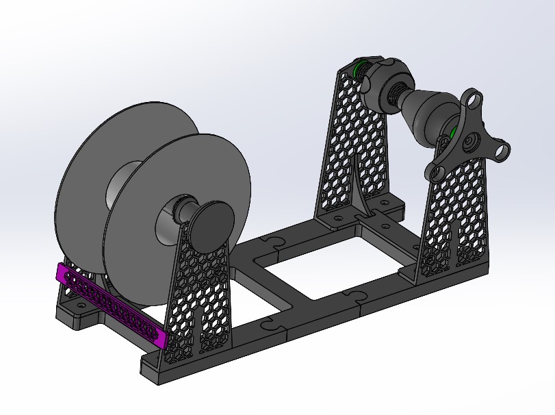 respool bambu lab rewind old filament spools 608 bearrings remixed by ledlfurtner 3d printer accessories filamentspool bambulab ams 3D print model - Mito3D