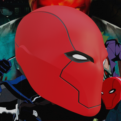 kırmızı başlık kask yeniden karıştırılmış by wamplerboy3 sahne cosplays maskeler kasklar 3d print model - Mito3D