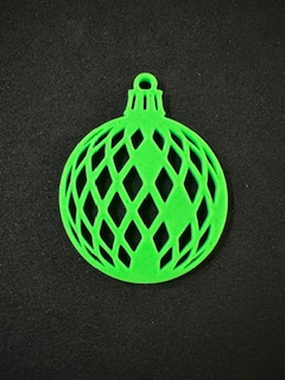 navidad ornamento by mchristman22 casa decoración 3d print model - Mito3D