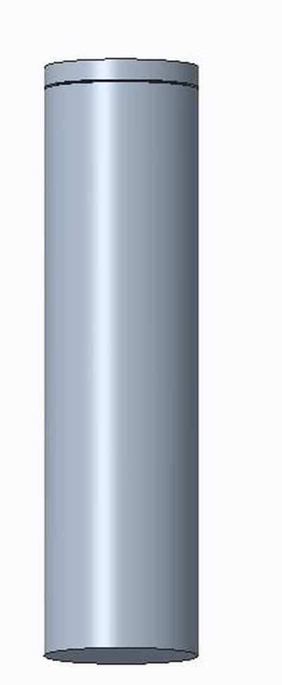 americano águia prata moeda armazenamento tubo by k passatempo faça 3d print model - Mito3D