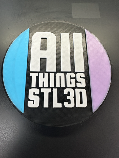stl logo by art 2d 3d print model - Mito3D