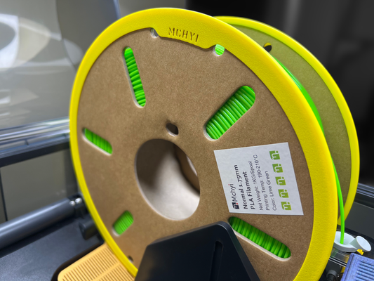 mchyi bambu lab ams cardboard spool adapter ring by designcraft 3d printer accessories filament 3d print model - Mito3D