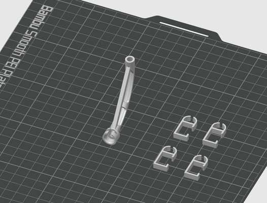 ptfe kılavuz zincir klipler by panstertobias 3d yazıcı aksesuarlar 3d print model - Mito3D
