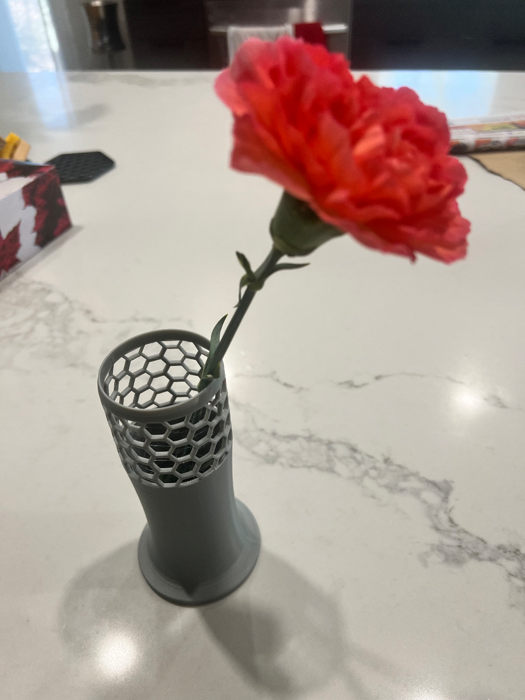 fleur vase by dcprint art sculptures 3D print model - Mito3D