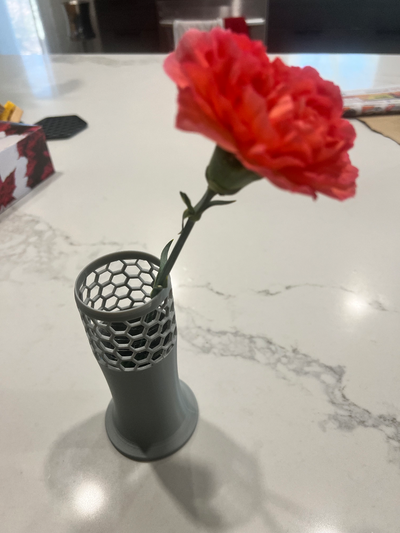 fleur vase by dcprint art sculptures 3d print model - Mito3D