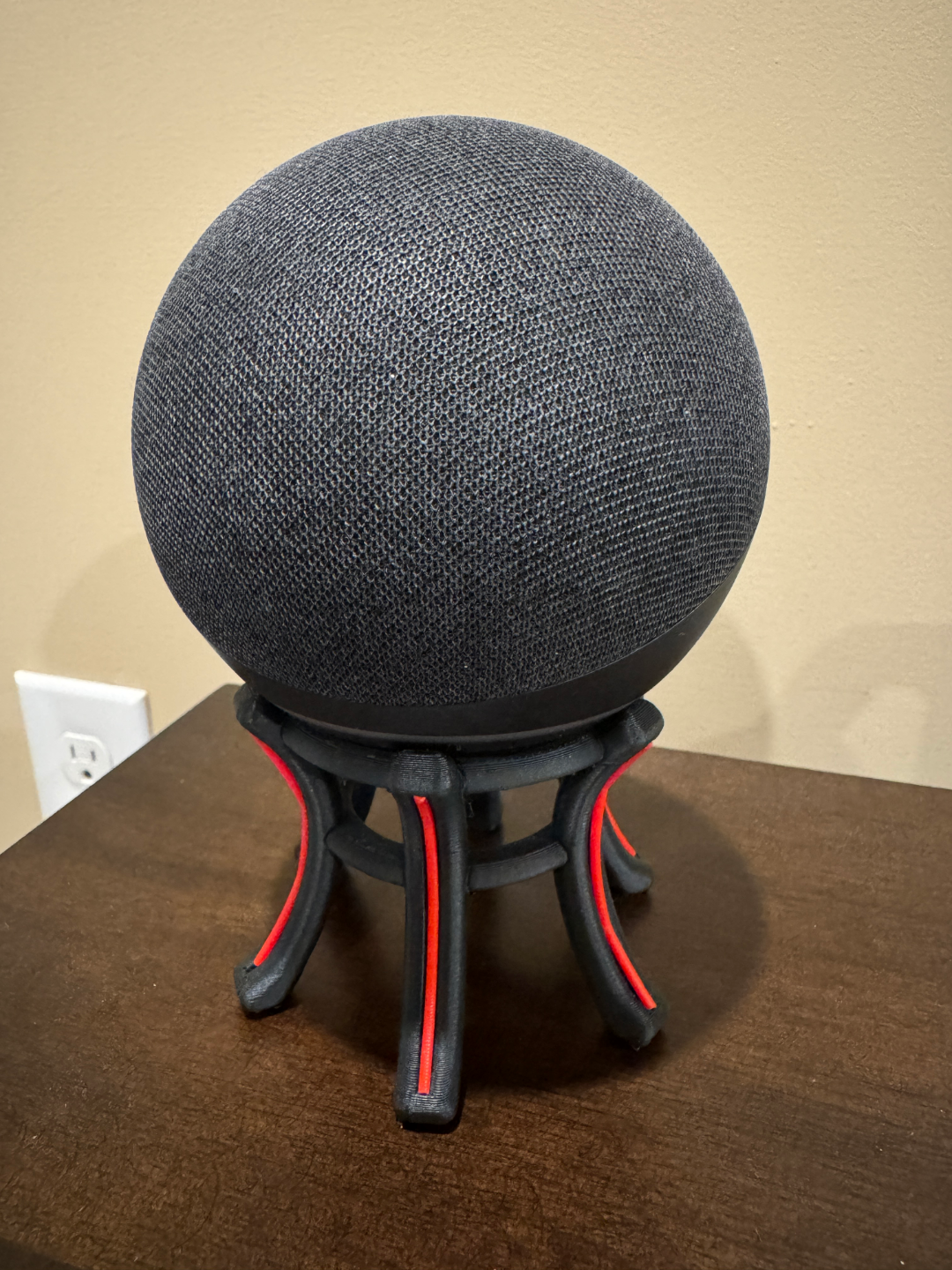 echo dot 4-5 stands by tauron household decor stand 4 5 alexa 3D print model - Mito3D