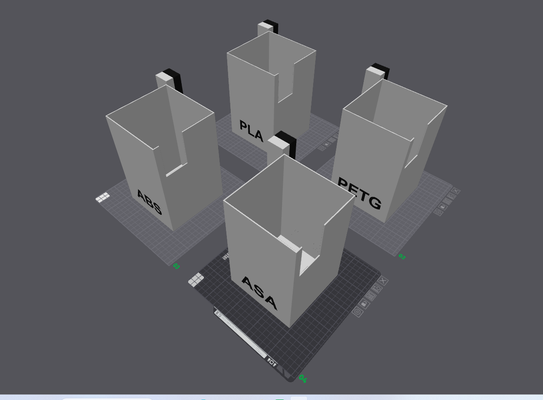toplama kutusu geri dönüşüm kutu ams temizlemek şut bok kaka by djhesepe 3d yazıcı aksesuarlar dönüştürmek dönüştürülmüş 3d print model - Mito3D