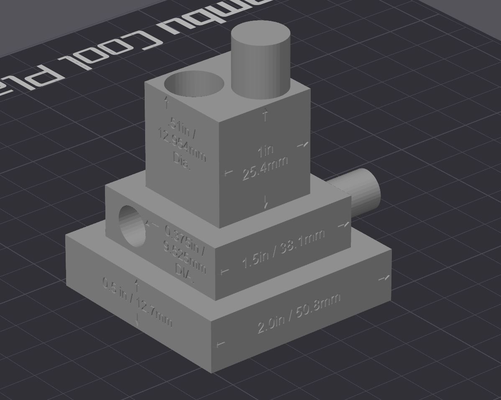 étalonnage compensation précision outil by misfitwrx 3d imprimante tester modèles trou contour dimensions 3d print model - Mito3D