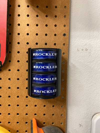 pegboard rockler bench cookie holder remixed by dynamicaljon tools organizers 3d print model - Mito3D