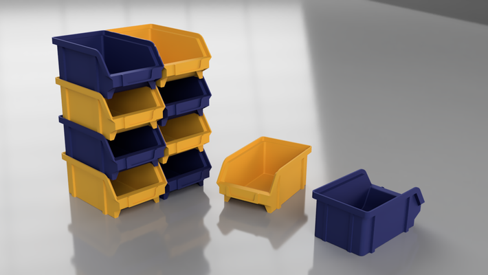 accatastamento scatola by hg design utensili organizzatori scatole conservazione 3d print model - Mito3D