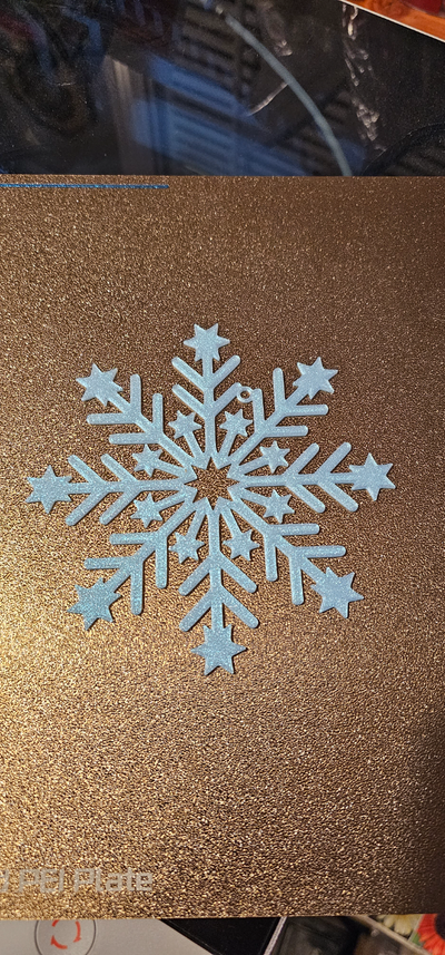 snowflake by manzke art models 3d print model - Mito3D