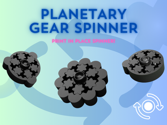 fidget planetary gear by gabb99 tools gadgets wheel 3d print model - Mito3D