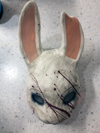 avcı tavşan korku maske by 3dprintingreece gr sahne cosplays maskeler kasklar cadılar bayramı of baba avcı maskesi 3d print model - Mito3D