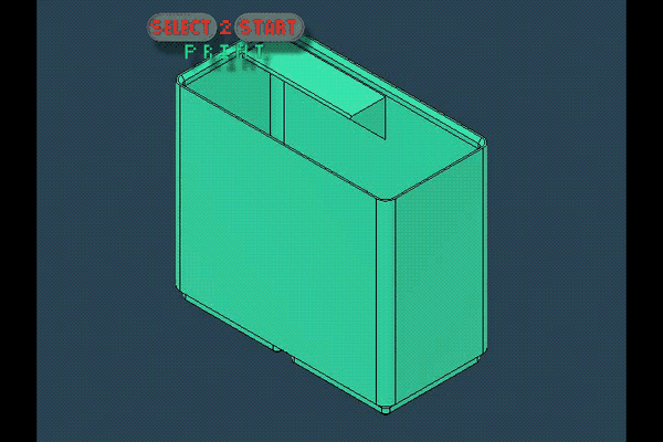 gridfinity 1x2x10 bin lable deskorganizer tool select2stertprint by select2start print tools organizers box organizer desk cube storage cleaning stacking toolorganizer storagecontainer stackablebox smal 1x2 storagebin gridfinitybin 1x2gridfinity profesional gridfinity1x2 higth halfhigth 3d print model - Mito3D