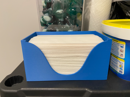 kurutma makinesi çarşaf kutu kapak by encrust3d ev halkı modeller çamaşır kağıdı 3d print model - Mito3D