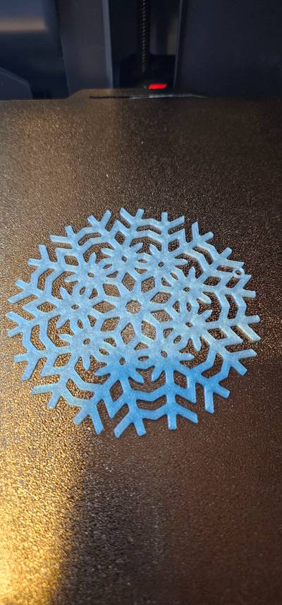 snowflake by manzke art models 3d print model - Mito3D