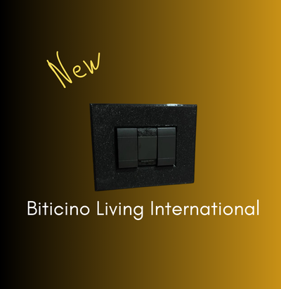 bticino living international plate by marcelcountry hobby & diy electronics light switches 3d print model - Mito3D