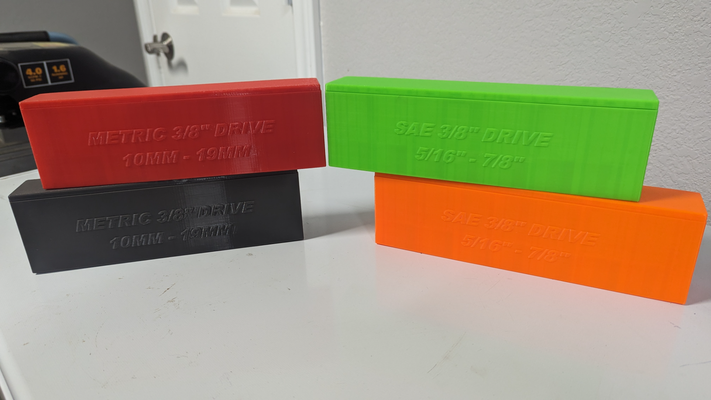 3 8 fahrt sae steckdose lager box by eminent3d werkzeuge veranstalter steckdosen werkzeug hand eintool 3d print model - Mito3D