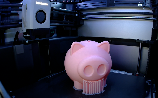 piggo piggy bank remixed by smith82 ita toys & games piggybank pig 3d print model - Mito3D