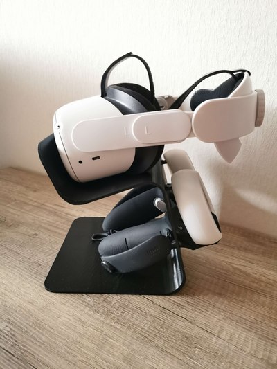 okulus suche 2 stand by rauch haushalt dekor vr headset 3d print model - Mito3D