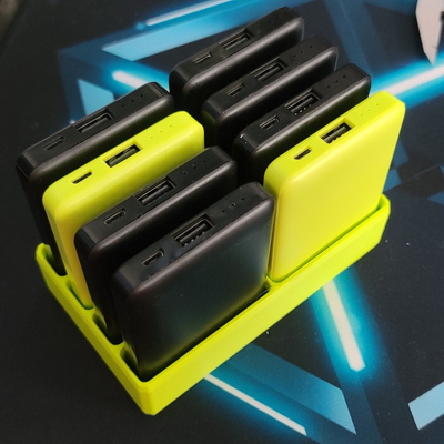 usb bateria caso bainha by fabricantes misture ferramentas organizadores retângulo dispositivo saída armazenamento caixa recipiente organizador organizerbox usb 3d print model - Mito3D