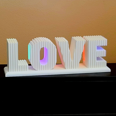 love sculpture - ribbed pleasure by makers mashup household decor home homedecor homedecoration homedecorations decoration decorations couples display 3d print model - Mito3D
