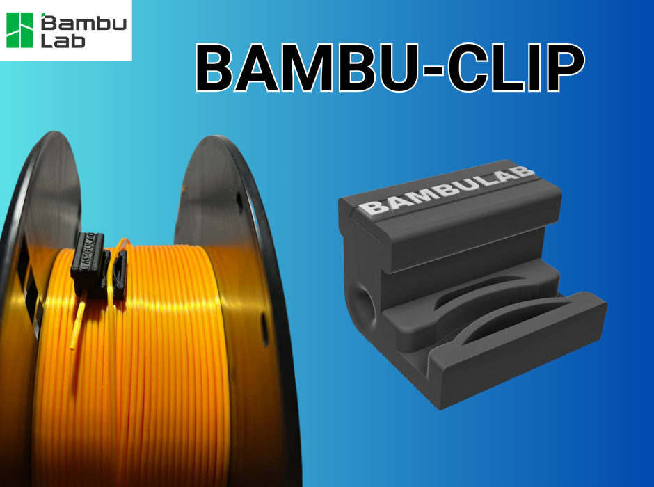 clip bambú filamento acortar by maxaruta 3d impresora accesorios carrete 3D print model - Mito3D